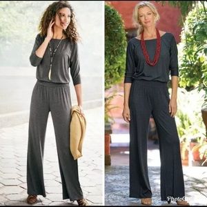 Soft Surroundings Toujours Jumpsuit Jersey Knit